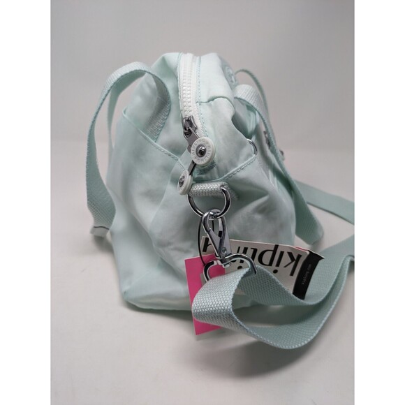 Kipling Klara Women's Crossbody Satchel Bag Willow Green Pockets Lightweight - Picture 3 of 7